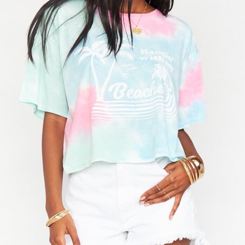 Show Me Your Mumu Bridger Tee Tie Dye Graphic